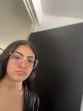 Bicurious hotness: Gaby-Herrera gets nude while touching her bush on video Gaby-Herrera from StripChat