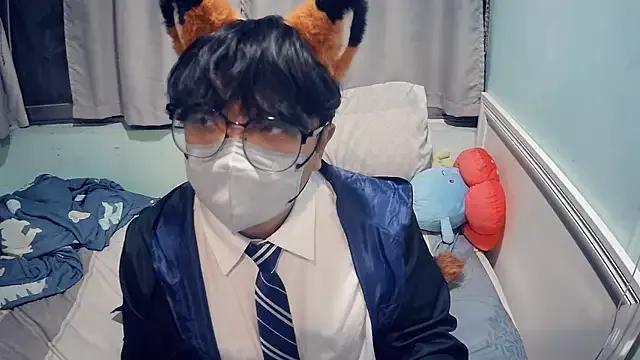 Charming Harua1234 gets naked and masturbate while being spied on harua1234 from StripChat