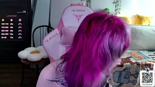 The fantastic Lollyshy - slutty webcam performer ready to peak Lollyshy from StripChat