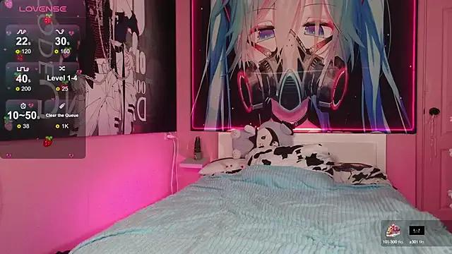 Bicurious beauty: MilkMeSoftly gets nude while caressing her clitoris on camera MilkMeSoftly from StripChat