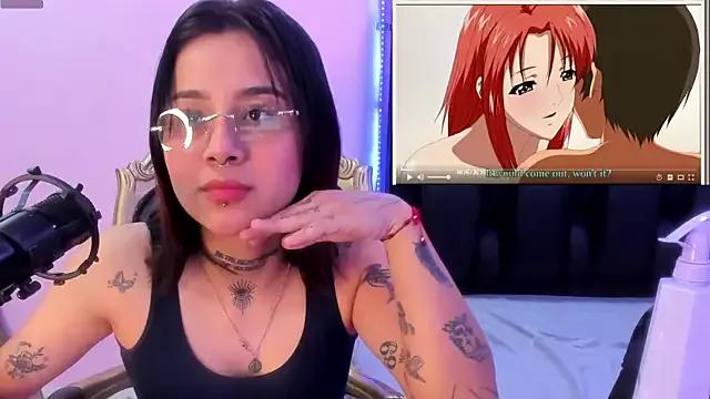 Slutty satisfaction with the natural Nixielee_ from StripChat stripping off on webcam Nixielee_ from StripChat