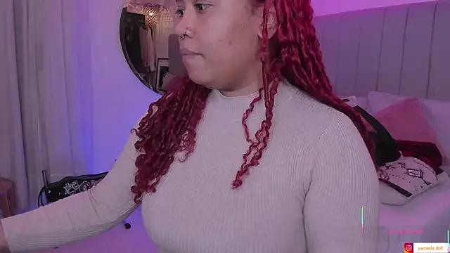 Bicurious craziness: Pamela_doll3 gets uncovered while stroking her coochie online pamela_doll3 from StripChat